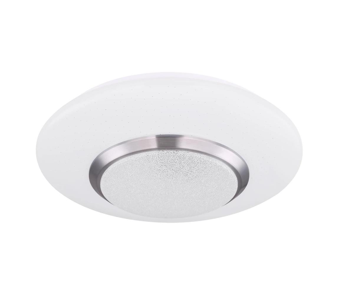 Globo 48311-18RGB - LED RGBW srebrna lampa sufitowa CANDIDA 18W/230V 3000K śr. 34 cm