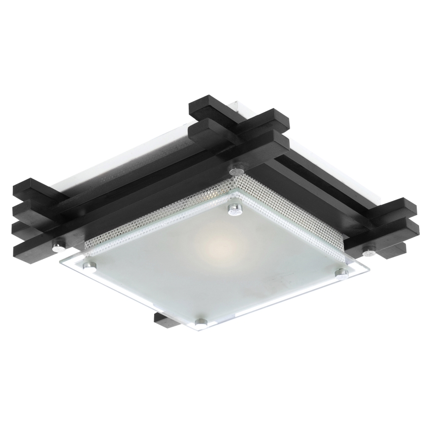 Globo - Lampa sufitowa 1xE27/60W/230V sosna