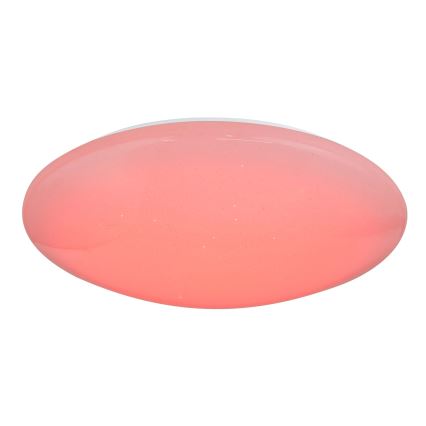 Globo - Ściemnialna lampa sufitowa LED RGB/48W/230V + LED/10W 2700-6500K śr. 50 cm + pilot zdalnego sterowania