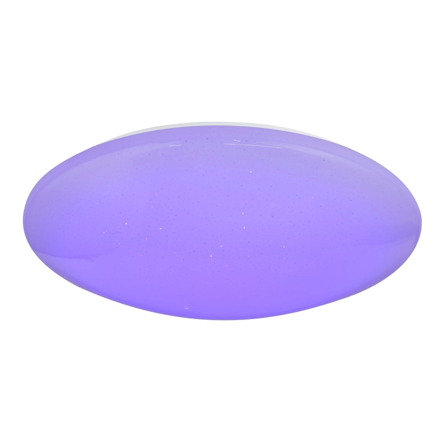 Globo - Ściemnialna lampa sufitowa LED RGB/48W/230V + LED/10W 2700-6500K śr. 50 cm + pilot zdalnego sterowania