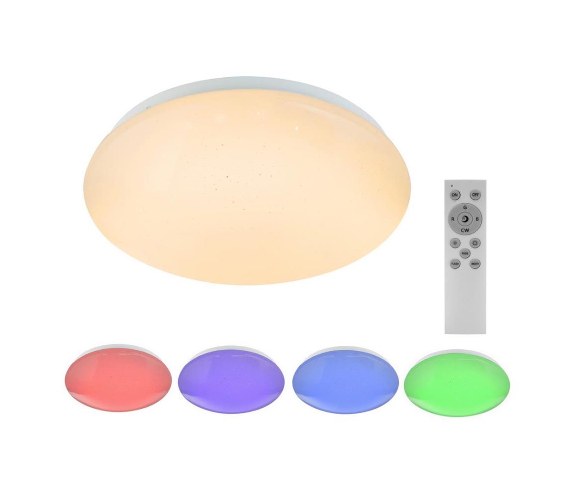 Globo 48363RGB - LED RGB Oświetlenie ściemnialne ATREJU 1xLED/12W/230V + 1xLED/3W