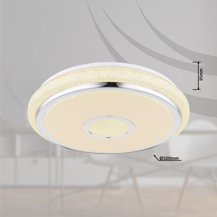 Globo - LED Plafon ściemnialny LED/40W/230V 2700-6500K + zdalne sterowanie
