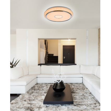 Globo - ściemnialna oprawa sufitowa LED/40W/230V 2700-6500K + zdalne sterowanie