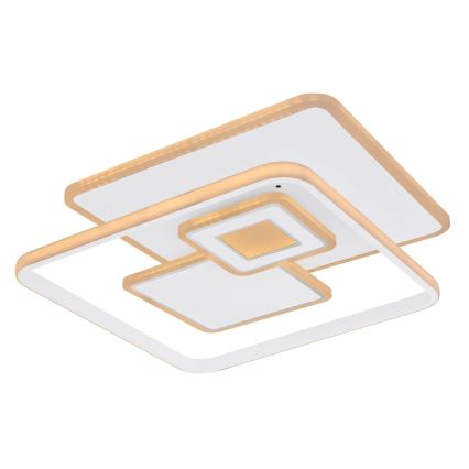 Globo - LED ściemnialna oprawa sufitowa LED/50W/230V 2700-6000K Wi-Fi Tuya 50,3x50,3 cm + pilot zdalnego sterowania