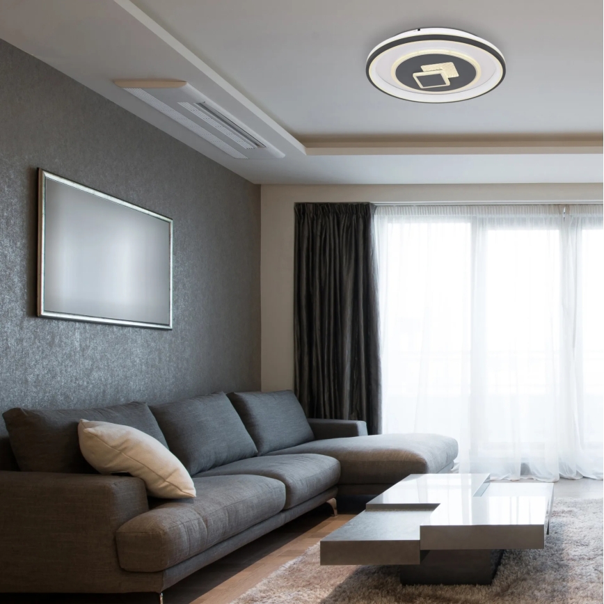 Globo - ściemnialna lampa sufitowa LED/46W/230V 2700-6000K, średnica 50 cm + pilot zdalnego sterowania