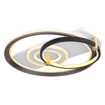 Globo 48459-46 - LED Ściemnialna lampa sufitowa ANI LED/46W/230V 2700-6000K 48x52 cm + pilot zdalnego sterowania