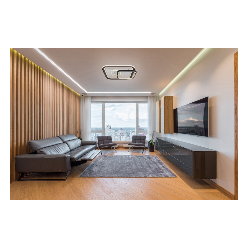 Globo 48459-48 - LED ściemnialna lampa sufitowa ANI LED/48W/230V 2700-6000K 48x52 cm + pilot zdalnego sterowania