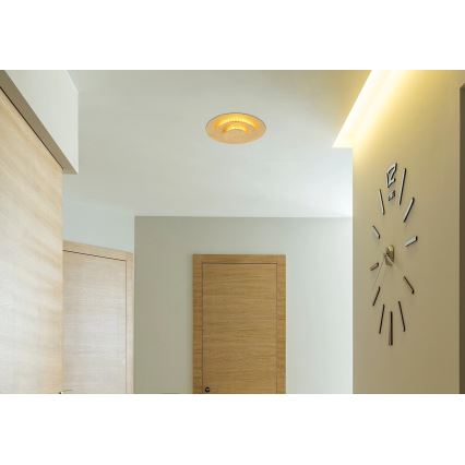Globo - LED lampa sufitowa LED/18W/230V 3000K śr. 18 cm złota
