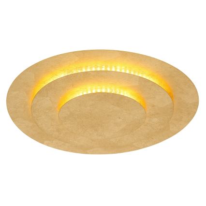 Globo - Lampa sufitowa LED 24W/230V 3000K, Ø 35 cm, złota