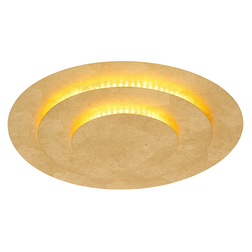 Globo - Lampa sufitowa LED 24W/230V 3000K, Ø 35 cm, złota
