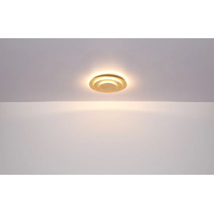 Globo - Lampa sufitowa LED LED/40W/230V 3000K, średnica 49 cm, złota