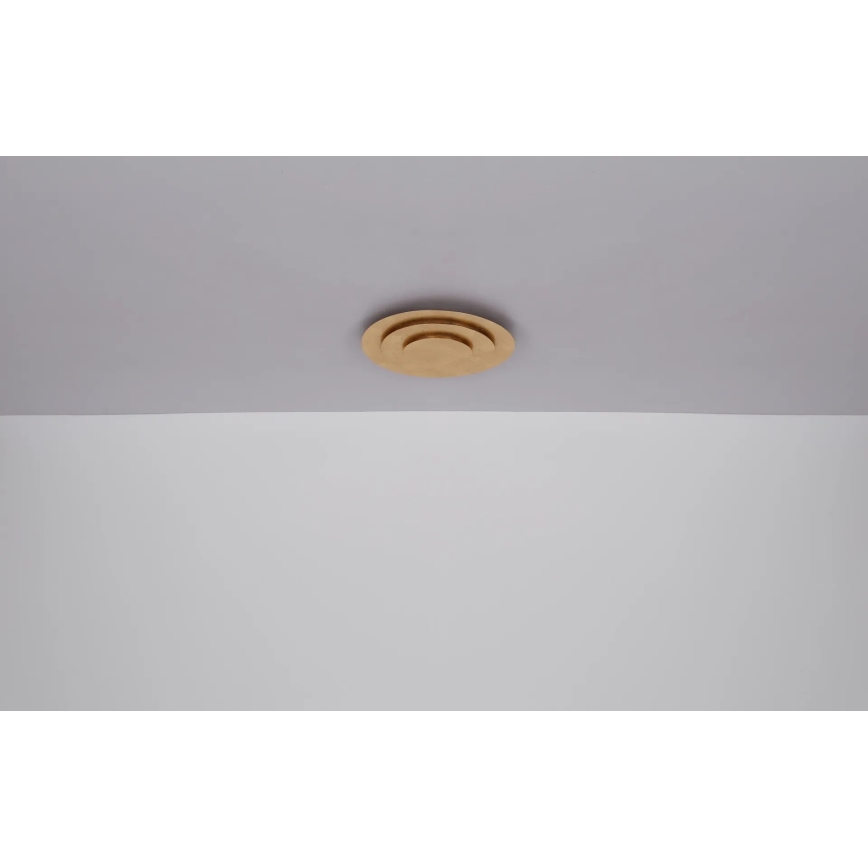 Globo - Lampa sufitowa LED LED/40W/230V 3000K, średnica 49 cm, złota