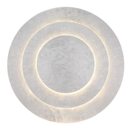Globo - Lampa sufitowa LED/40W/230V 3000K śr. 49 cm srebrna