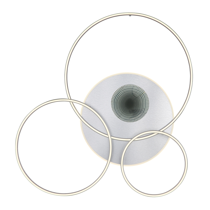 Globo - LED Plafon ściemnialny LED/70W/230V 2700-6500K matowy chrom + zdalne sterowanie
