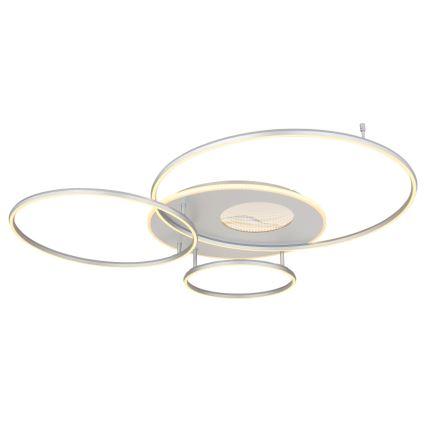 Globo - LED Plafon ściemnialny LED/70W/230V 2700-6500K matowy chrom + zdalne sterowanie