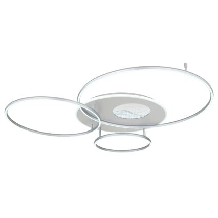 Globo - LED Plafon ściemnialny LED/70W/230V 2700-6500K matowy chrom + zdalne sterowanie