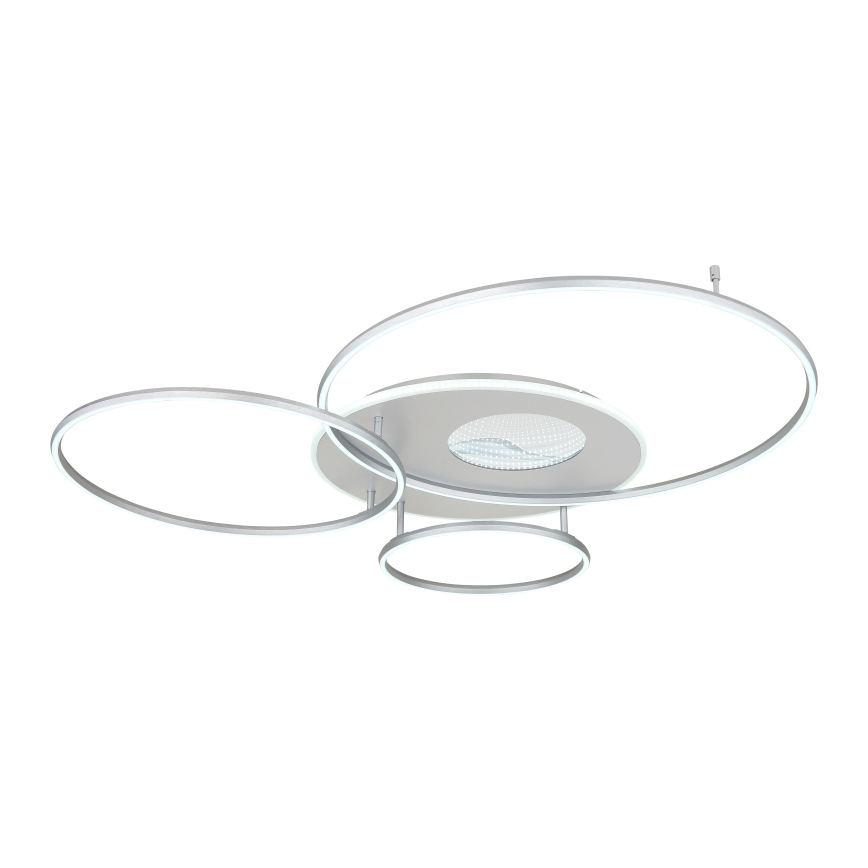 Globo - LED Plafon ściemnialny LED/70W/230V 2700-6500K matowy chrom + zdalne sterowanie