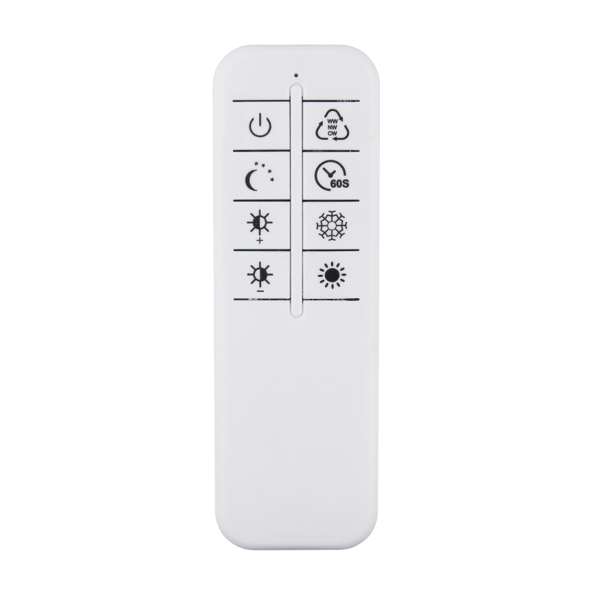 Globo - LED Plafon ściemnialny LED/70W/230V 2700-6500K matowy chrom + zdalne sterowanie
