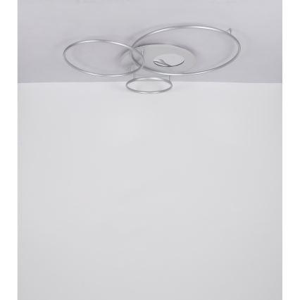 Globo - LED Plafon ściemnialny LED/70W/230V 2700-6500K matowy chrom + zdalne sterowanie