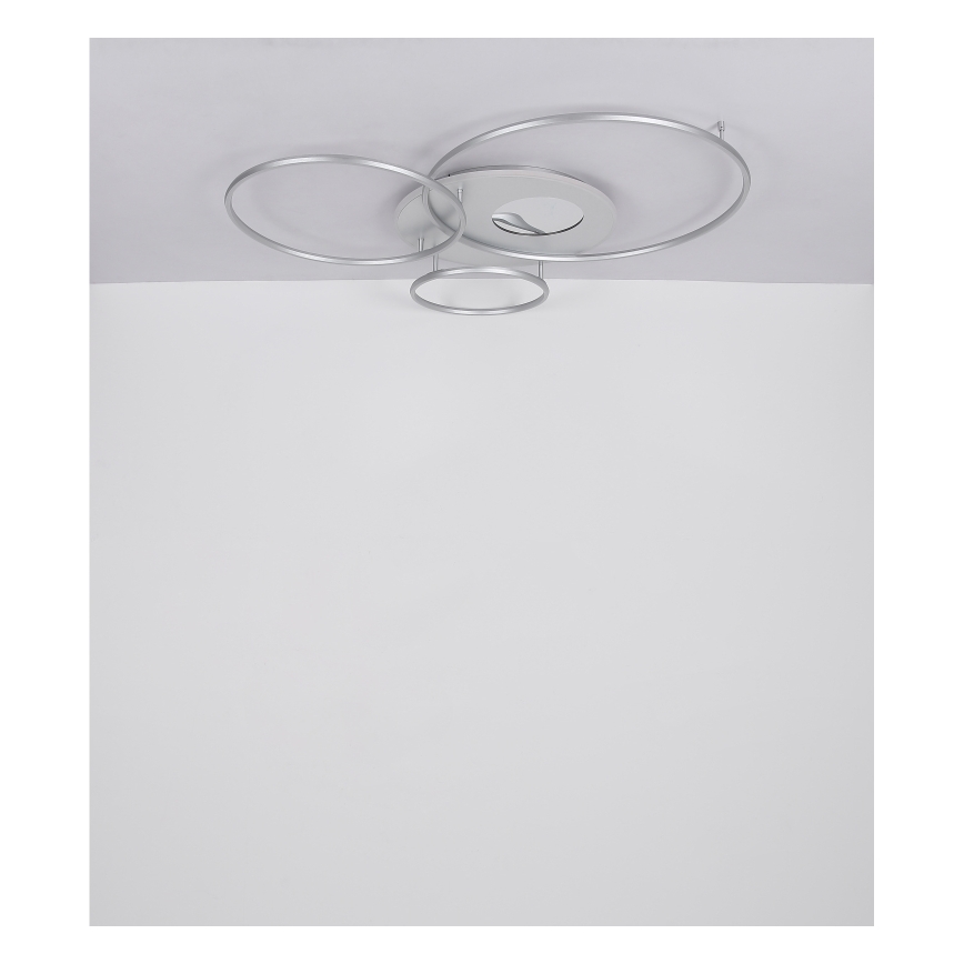 Globo - LED Plafon ściemnialny LED/70W/230V 2700-6500K matowy chrom + zdalne sterowanie