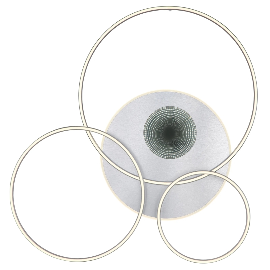 Globo - LED ściemnialna lampa sufitowa LED/70W/230V 2700-6500K Wi-Fi Tuya matowy chrom + pilot zdalnego sterowania