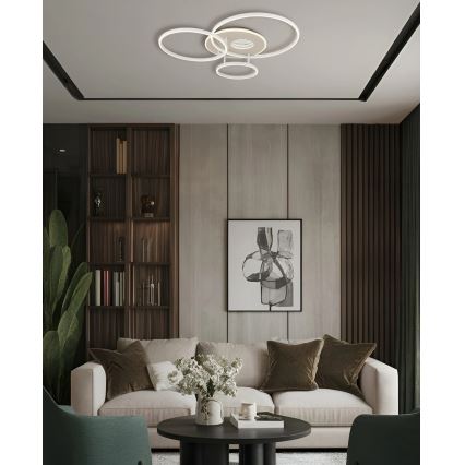 Globo - Ściemnialna lampa sufitowa LED/40W/230V 2700-6500K 70x80,7 cm + pilot zdalnego sterowania