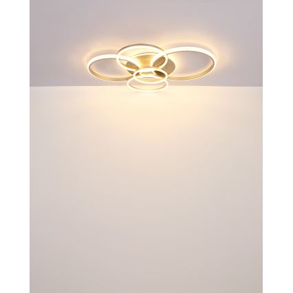 Globo - LED Plafon LED/70W/230V 3000K 88x110 cm beżowy