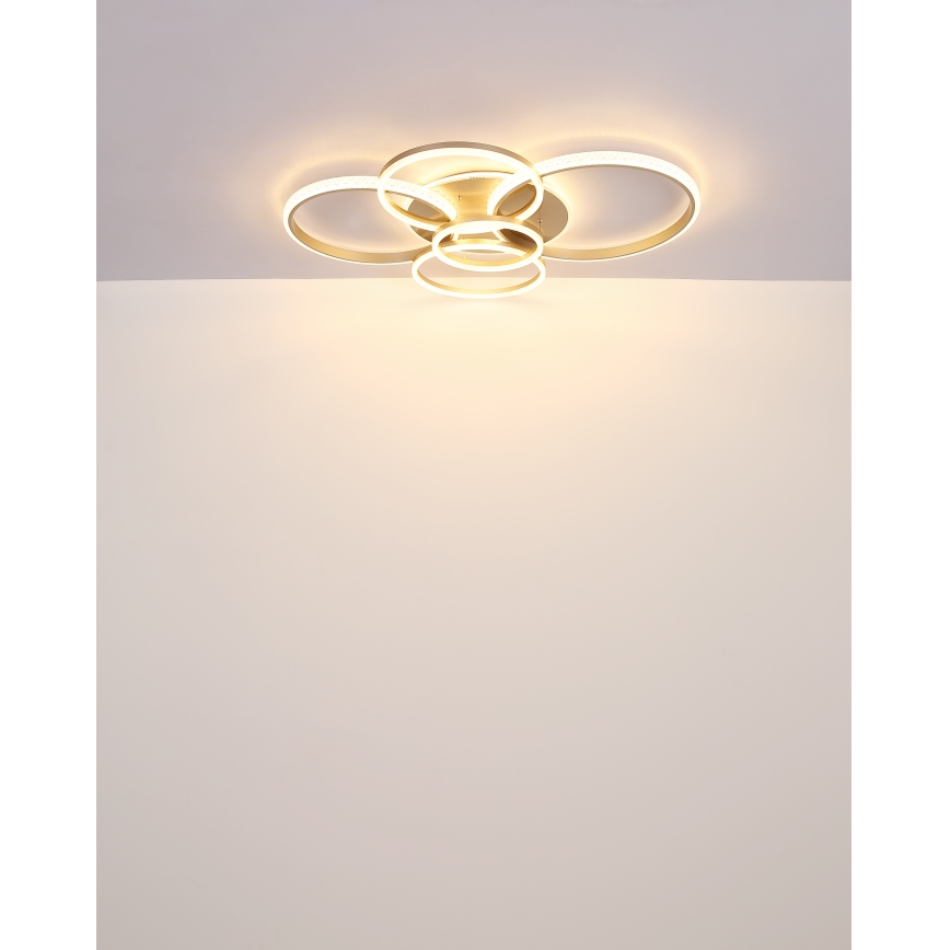 Globo - LED Plafon LED/70W/230V 3000K 88x110 cm beżowy
