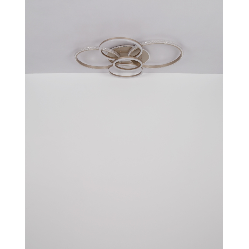 Globo - LED Plafon LED/70W/230V 3000K 88x110 cm beżowy