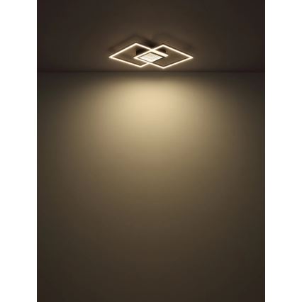 Globo - LED ściemnialna lampa sufitowa LED/32W/230V 2700-6500K 42,6x42,6 cm czarna + pilot zdalnego sterowania