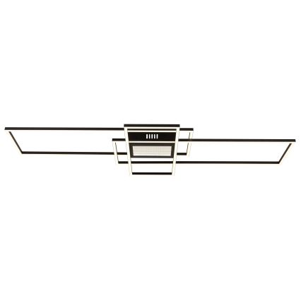 Globo - Ściemnialna lampa sufitowa LED/60W/230V 2700-6500K 42x110,8 cm czarna + pilot zdalnego sterowania