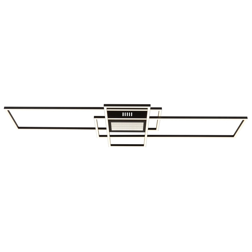 Globo - Ściemnialna lampa sufitowa LED/60W/230V 2700-6500K 42x110,8 cm czarna + pilot zdalnego sterowania