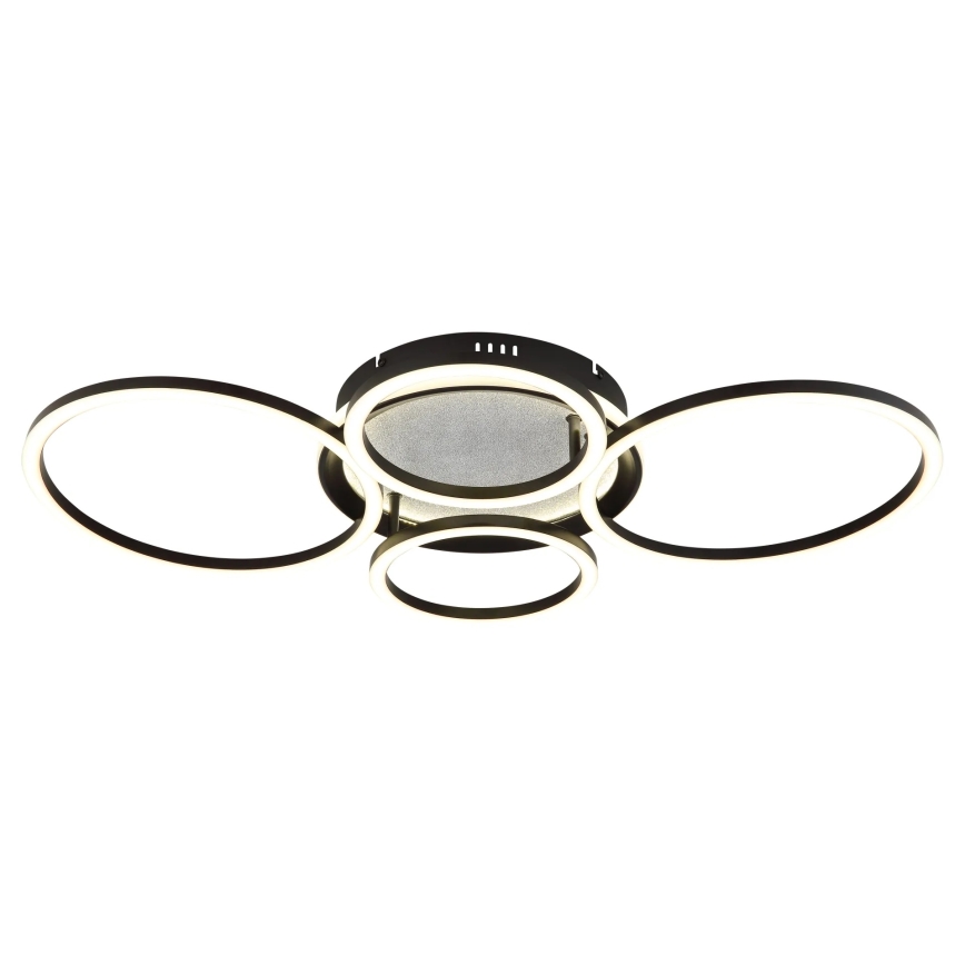Globo - Lampa sufitowa LED/40W/230V 4000K 72x52 cm czarna