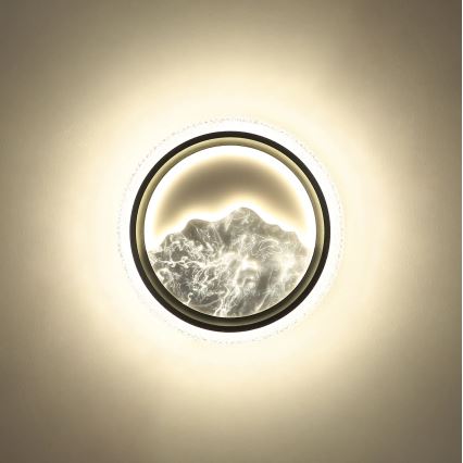 Globo - Oprawa sufitowa LED/28W/230V 3000/4200/6000K śr. 39,5 cm srebrna