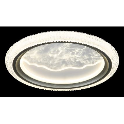 Globo - Oprawa sufitowa LED/28W/230V 3000/4200/6000K śr. 39,5 cm srebrna