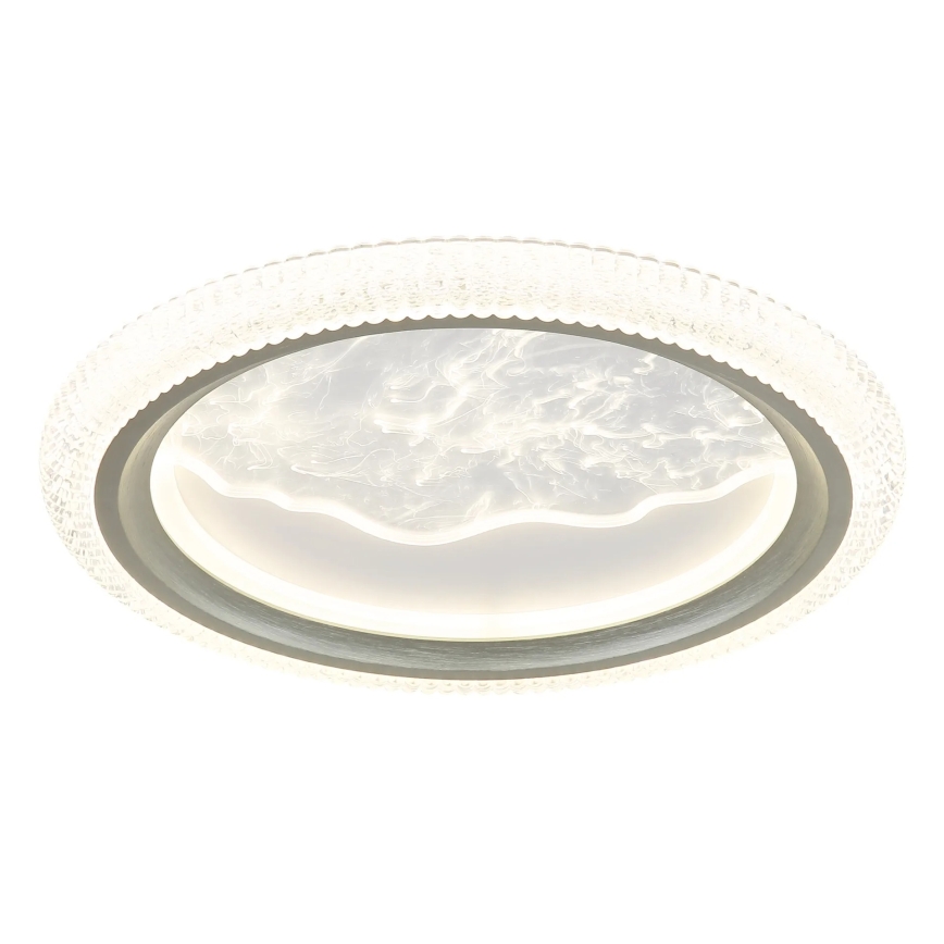 Globo - Oprawa sufitowa LED/28W/230V 3000/4200/6000K śr. 39,5 cm srebrna