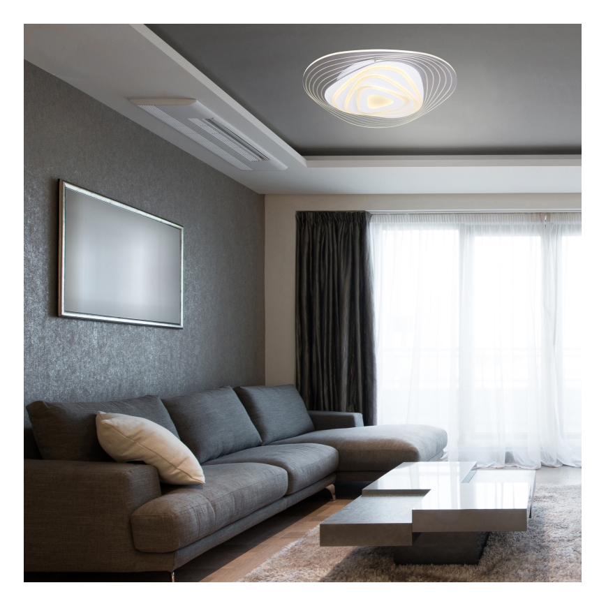Globo - LED Plafon ściemnialny LED/40W/230V 3000-6500K 50,2x48,8 cm Wi-Fi Tuya + pilot zdalnego sterowania