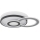 Globo 48552D4 - Lampa sufitowa BRIENNA LED/40W/230V 43x52 cm biała/szara