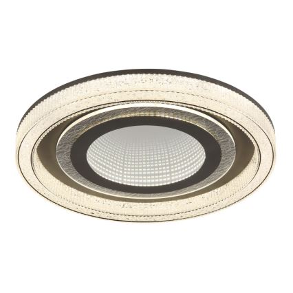 Globo - LED Plafon ściemnialny LED/48W/230V 2700-6000K śr. 48 cm antracyt + pilot zdalnego sterowania