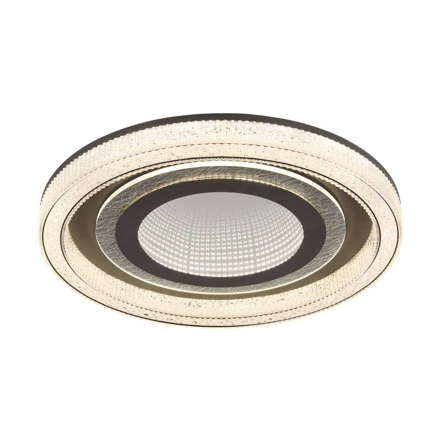 Globo - LED Plafon ściemnialny LED/48W/230V 2700-6000K śr. 48 cm antracyt + pilot zdalnego sterowania