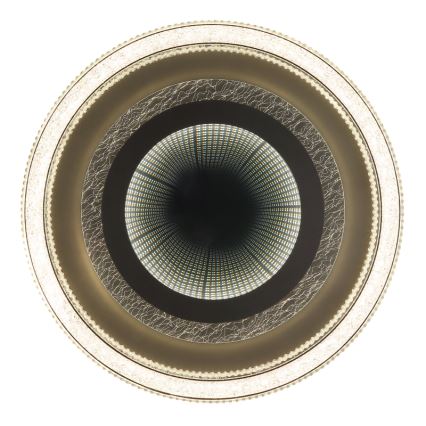 Globo - LED Plafon ściemnialny LED/48W/230V 2700-6000K śr. 48 cm antracyt + pilot zdalnego sterowania