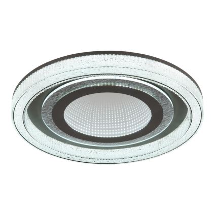 Globo - LED Plafon ściemnialny LED/48W/230V 2700-6000K śr. 48 cm antracyt + pilot zdalnego sterowania