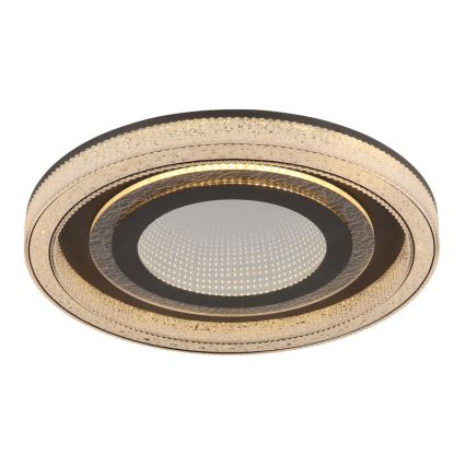 Globo - LED Plafon ściemnialny LED/48W/230V 2700-6000K śr. 48 cm antracyt + pilot zdalnego sterowania