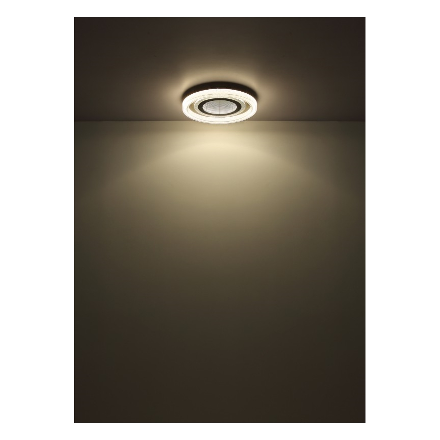 Globo - LED Plafon ściemnialny LED/48W/230V 2700-6000K śr. 48 cm antracyt + pilot zdalnego sterowania