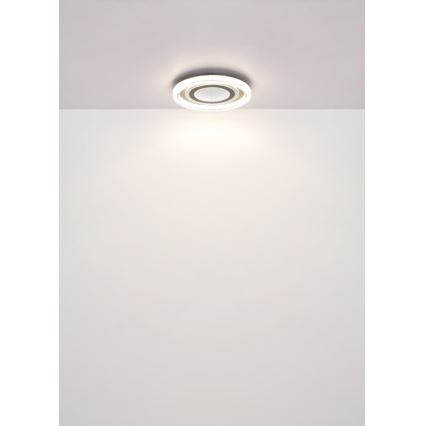 Globo - LED Plafon ściemnialny LED/48W/230V 2700-6000K śr. 48 cm antracyt + pilot zdalnego sterowania