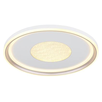 Globo - ściemnialna lampa sufitowa LED/60W/230V 2700-6000K śr. 59 cm biała/kremowa + pilot zdalnego sterowania