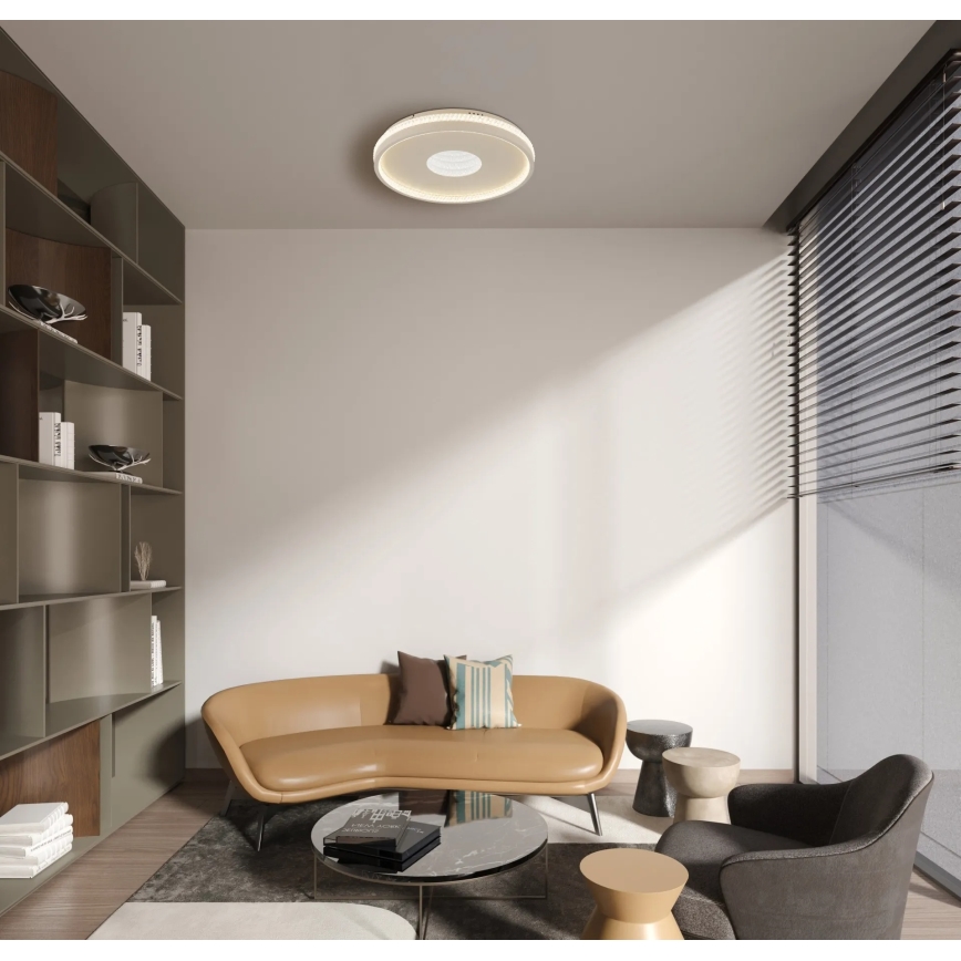 Globo - ściemnialna oprawa sufitowa LED/30W/230V 2700-6500K śr. 41 cm + pilot zdalnego sterowania