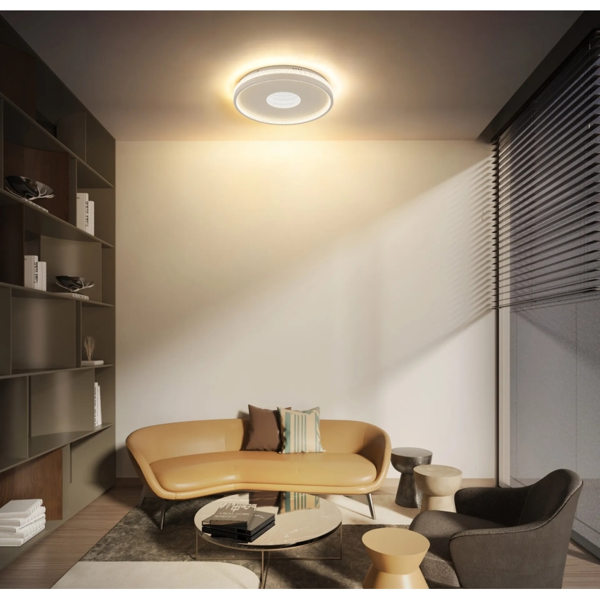 Globo - ściemnialna oprawa sufitowa LED/30W/230V 2700-6500K śr. 41 cm + pilot zdalnego sterowania