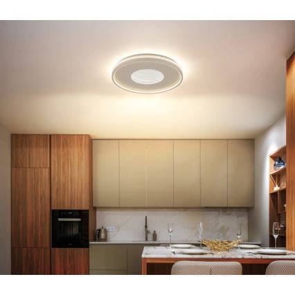 Globo - Ściemnialna lampa sufitowa LED/40W/230V 2700-6500K Ø 50,5 cm + zdalne sterowanie