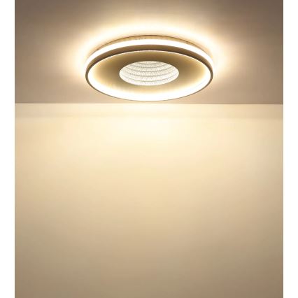 Globo - Ściemnialna lampa sufitowa LED/40W/230V 2700-6500K Ø 50,5 cm + zdalne sterowanie